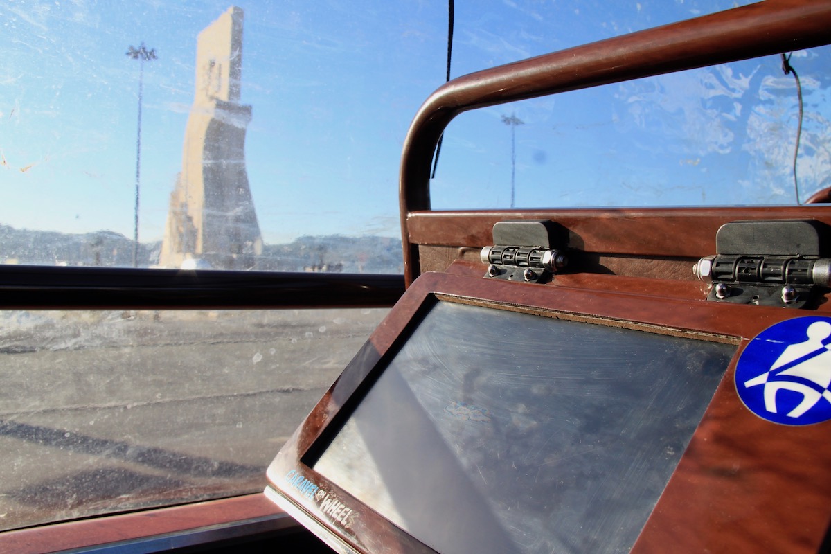 caravel on wheels torre belem