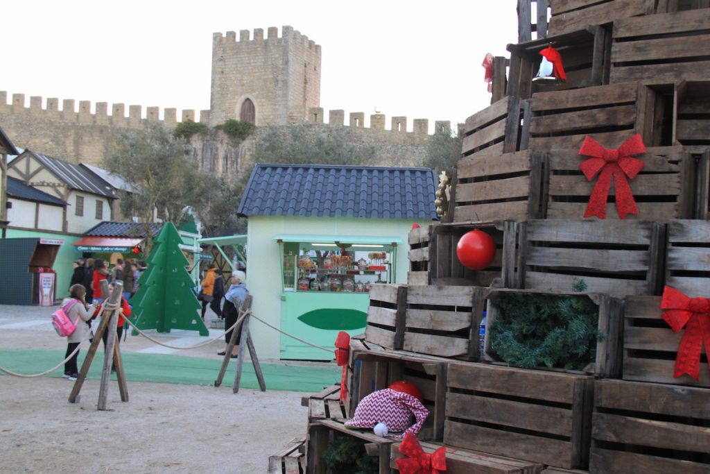 obidos vila natal 2017 detalhe decoracao