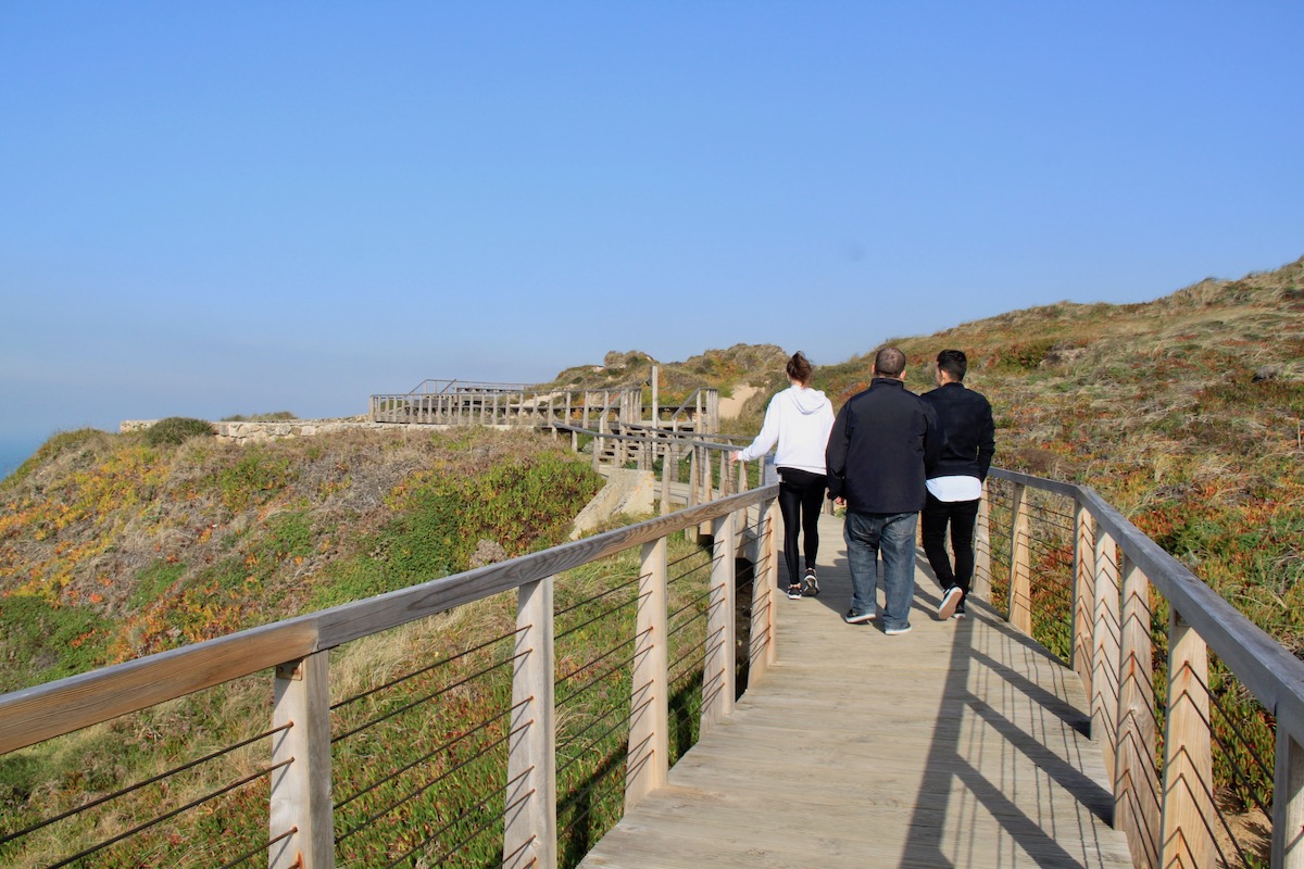 passadiços da foz do arelho passeio