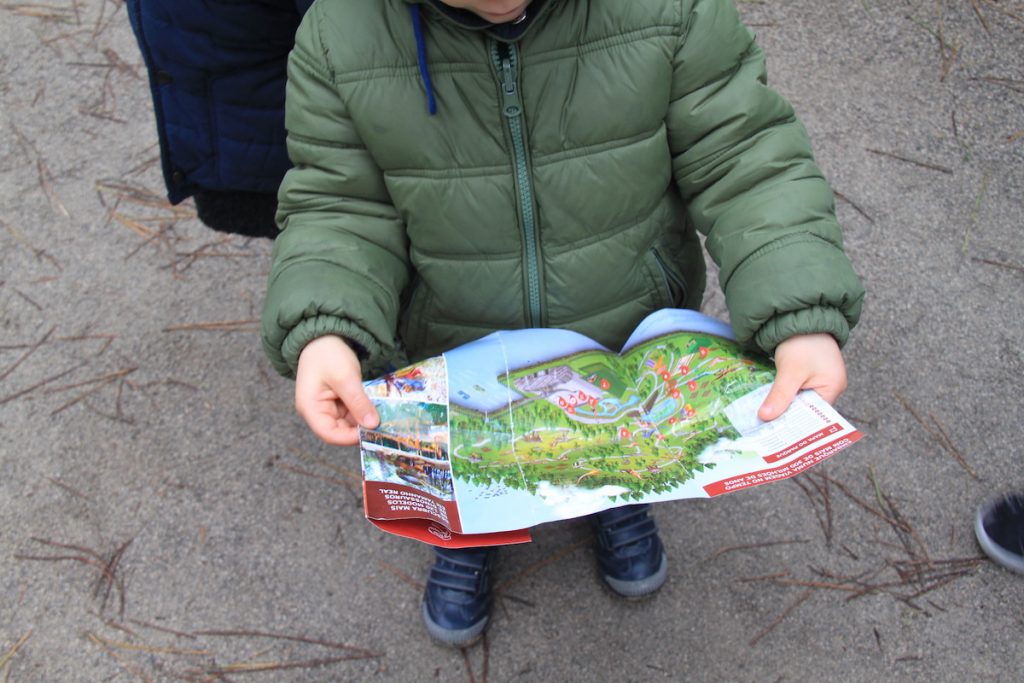 Dino Parque mapa