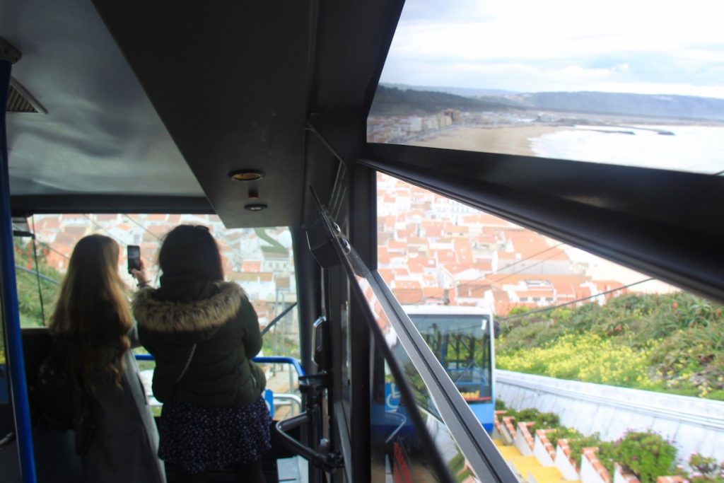 ascensor na Nazare interior